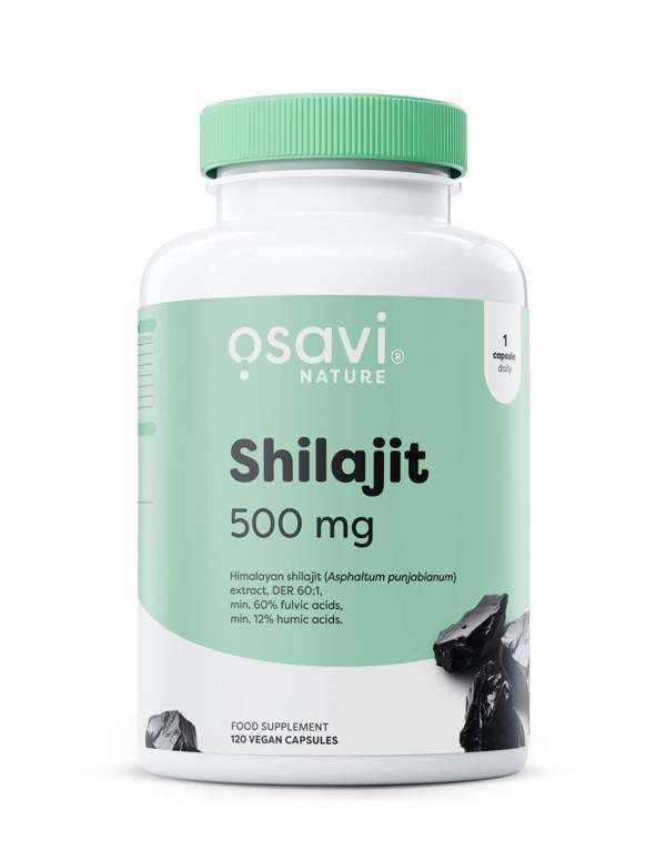 Osavi Shilajit, 500mg - 120 vegan caps