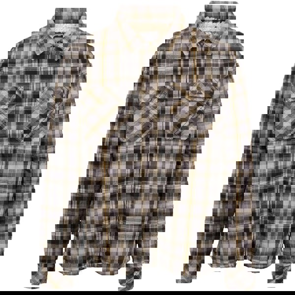 Trespass Mens Danehill Sherpa Lined Shirt - Dark Vine