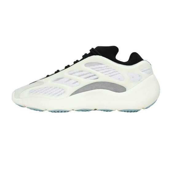 Yeezy Mens Boost 700 V3 Glow In The Dark Trainers - White/Black