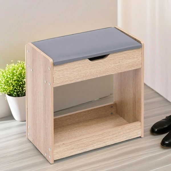 Rafaelo Mobilia Small Shoe Storage Bench With Seat & Storage