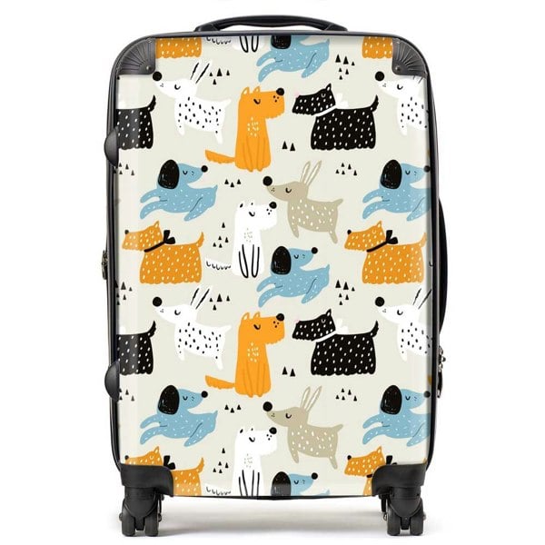 Warren Reed Hand Drawn Dogs Suitcase