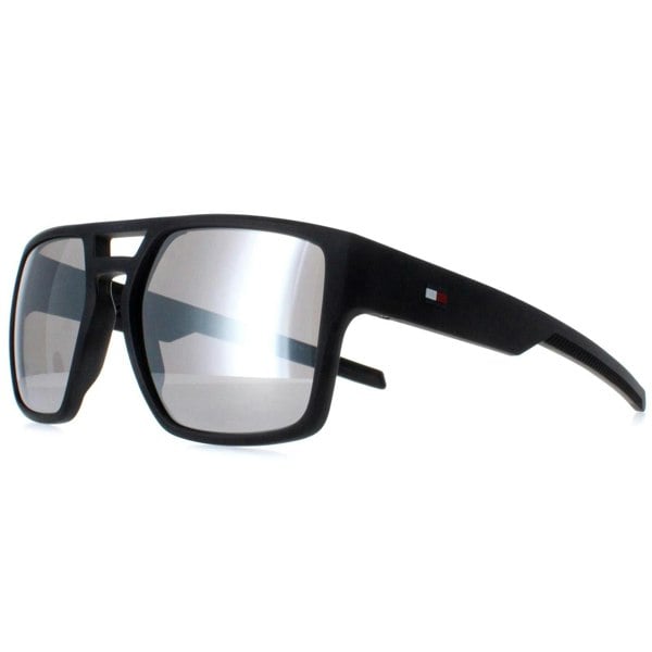 Tommy Hilfiger Sunglasses TH 1805/S 003 T4 Matte Black Grey Mirror