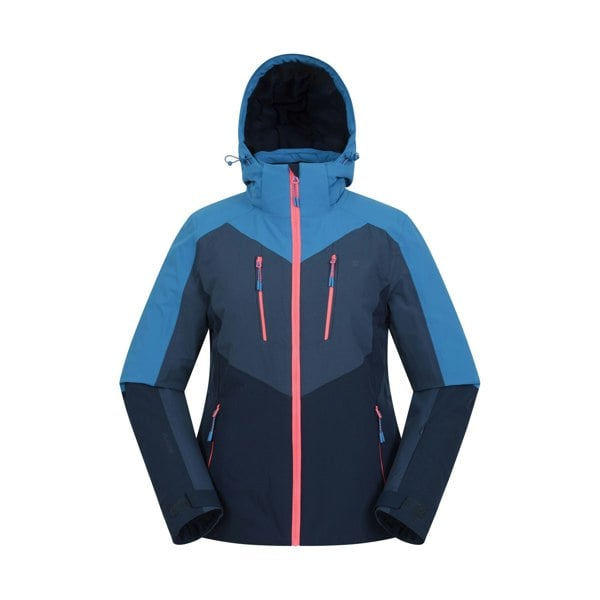Mountain Warehouse Womens Valais Waterproof Waterproof Ski Jacket - Navy