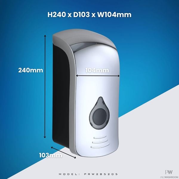ProWashroom 750ml Soap Dispenser in White