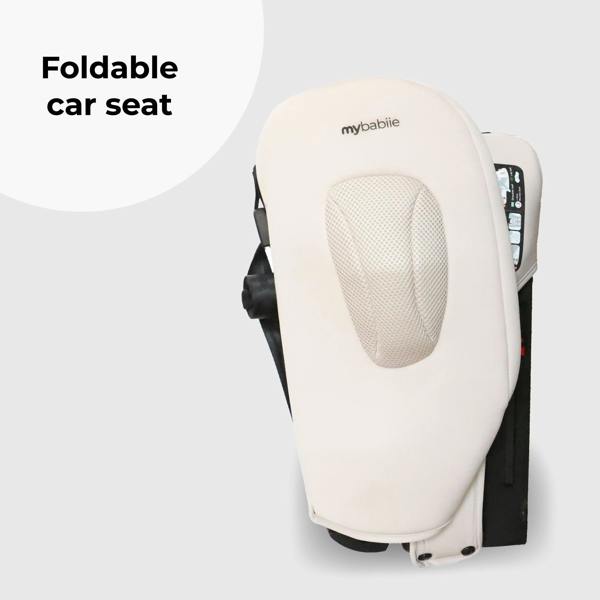My Babiie MBCS80 Foldable Toddler to Booster R129 Car Seat with ISOFIX - Pink Leopard