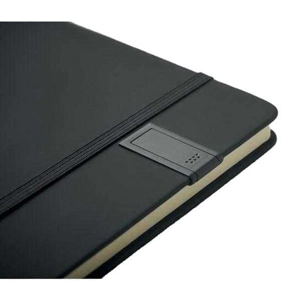 MidOcean Usbnote A5 Notebook - Black - 