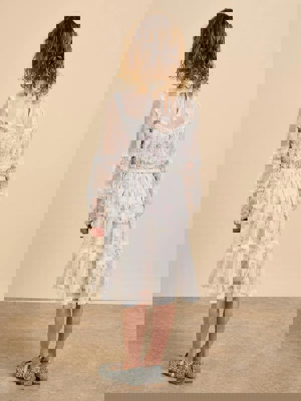 GWD Twyla Floral Printed Mesh Dress