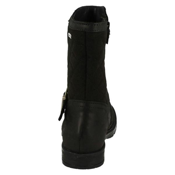 Start-rite Girls Startrite Water Resistant Calf Length Boots Aqua Jessie