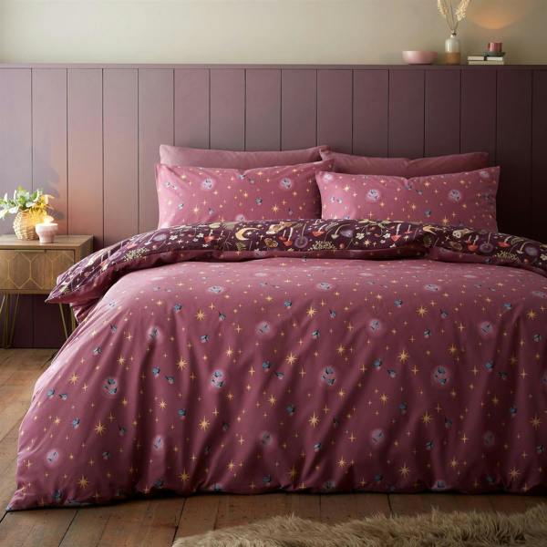 Enchanted Twilight Plum Duvet Cover Set
