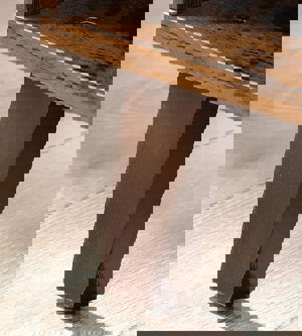 Modcraft Rustic Brown TV Stand with 2 Doors & Adjustable Shelves – 140cm Unit for TVs up to 65” – Living Room Storage Cabinet