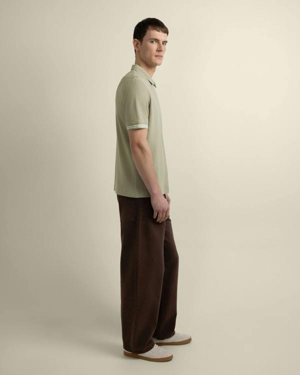 Larsson & Co Odin - Textured Polo Shirt