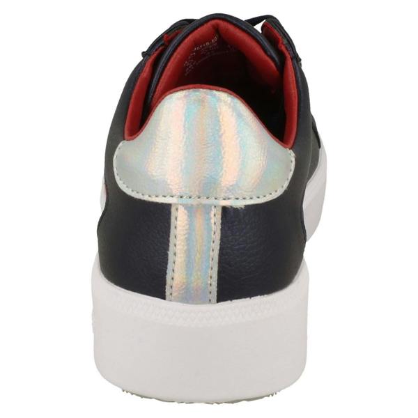 Bugatti Ladies Bugatti Stripe Detailed Chunky Sole Trainers BUG31511