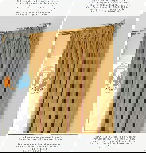 Luxury Living Montreal Taped Top Curtains