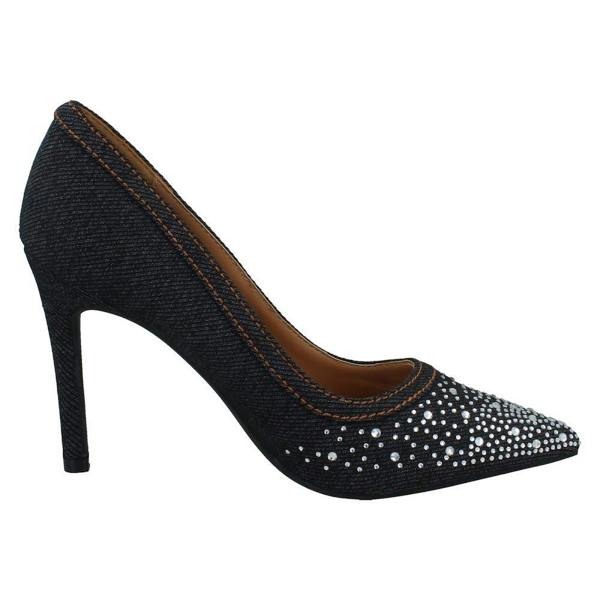 Anne Michelle Ladies Anne Michelle Diamante High Heel Shoes F90120