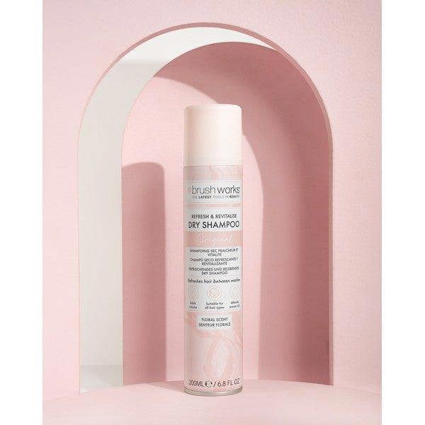 Brushworks Refresh & Revitalise Floral Dry Shampoo - 200ml