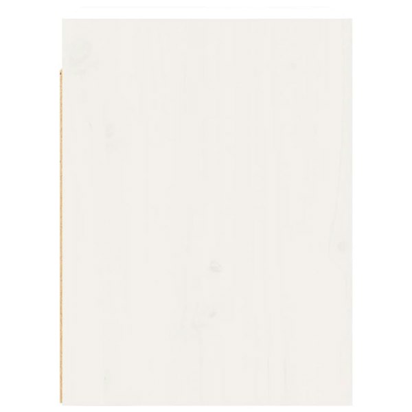 Berkfield Wall Cabinets 2 pcs White 30x30x40 cm Solid Wood Pine