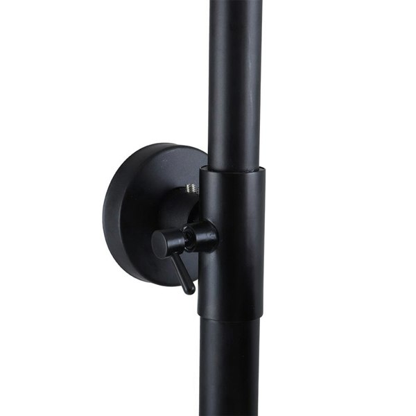 Black Round Shower Head Shower Mixer Set Shower Systems Living and Home