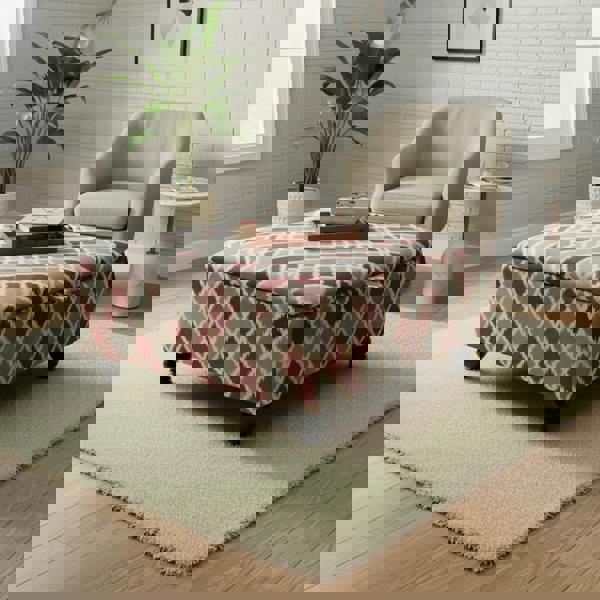 Multi - purpose Ottoman Square Footrest for Family Rooms – Stylish & Functional - ISTOOLS