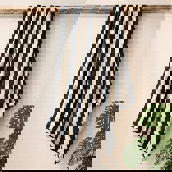 Misona Large Organic Cotton Striped Beach Towel