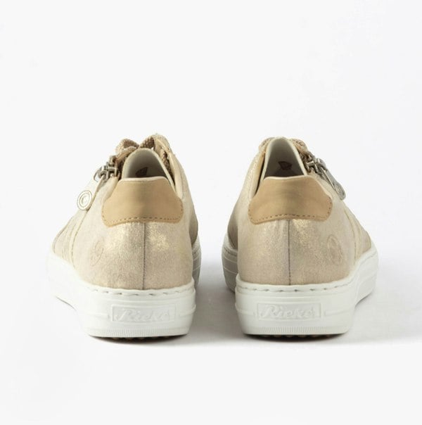 Rieker L5903-62 Womens Shoes - Beige