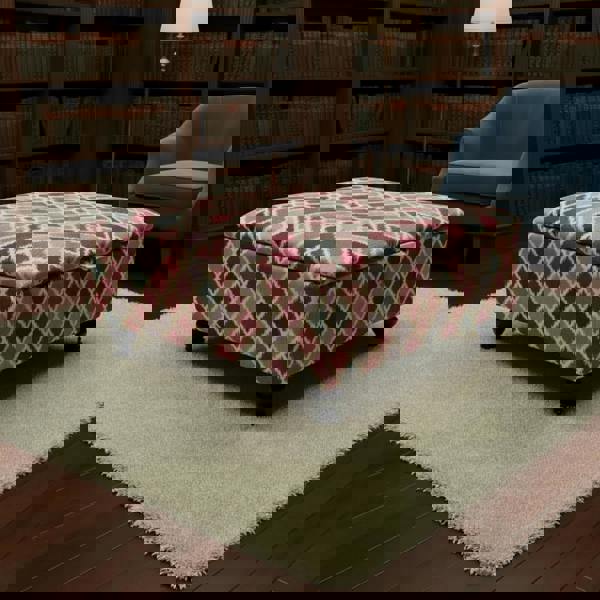 Multi - purpose Ottoman Square Footrest for Family Rooms – Stylish & Functional - ISTOOLS