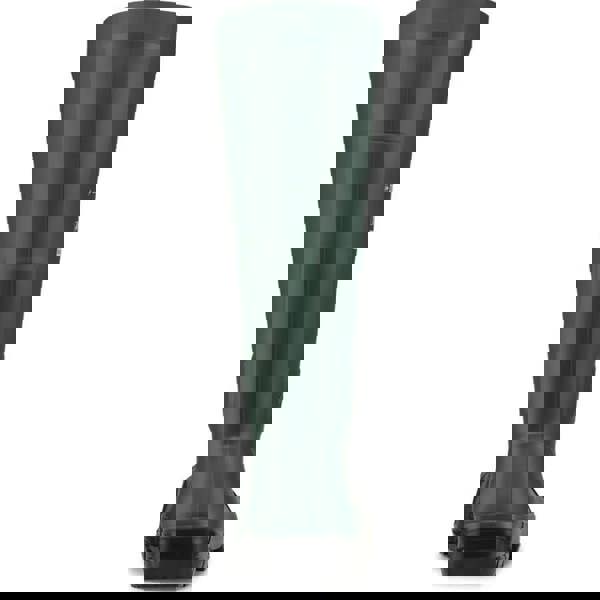 Dunlop JobGuard Acifort Mens Steel Toe/Midsole Work S5 Wellington, green rubber waterproof safety Wellington boot with steel toe and midsole, designed for industrial and construction work.