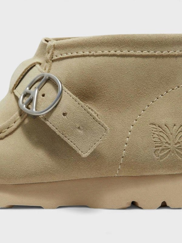 Clarks X Needles Wallabee Strap Maple Suede