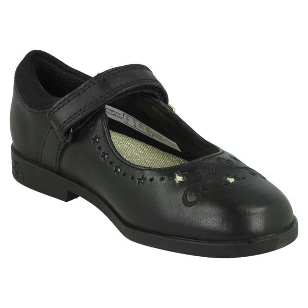 Clarks Girls Clarks Key Detail School Shoes Lock Magic