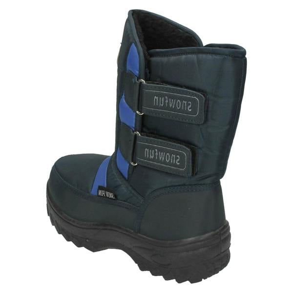 Spot On Boys Snow Fun Winter Snow Boots