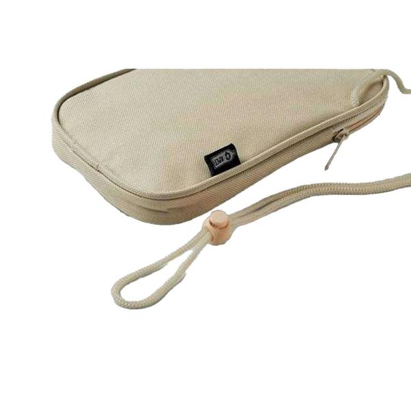 MidOcean Korovin RPET Travel Cross Body Pouch - Beige - 