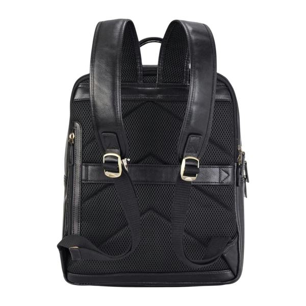 Infinity Leather Genuine Leather Vintage Laptop Backpack Travel Bag - Cove