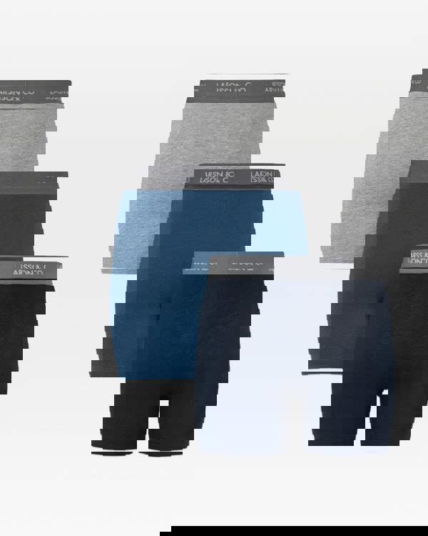 Larsson & Co 3 Pack Boxers With Grey Taping