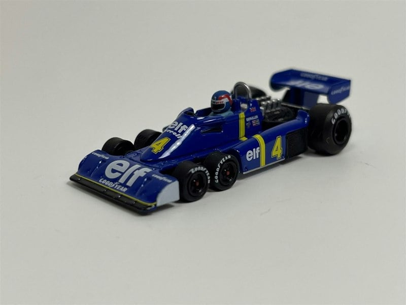 Mini GT Patrick Depailler Tyrrell P34 #4 1976 Swedish GP 2nd Place 1:64 Scale MGT00584L