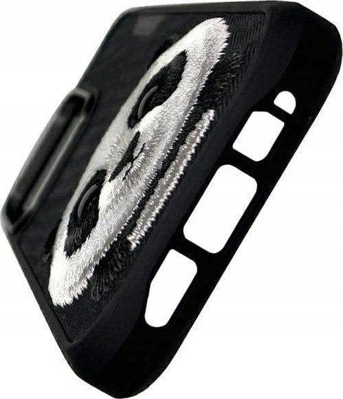 Nimmy Friends Big Eyed Pet 2.0 Panda Case for iPhone 16 Pro 6.3" Black - N-XDY-iP61-Pro-06