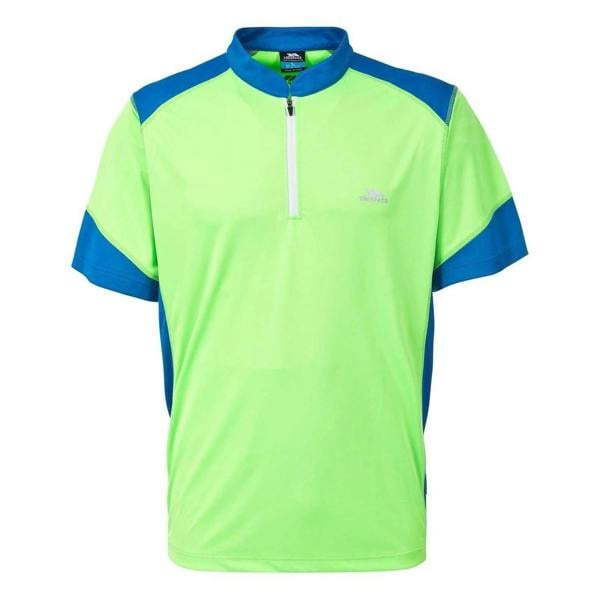 Trespass Mens Dudley Cycling Jersey - Green Gecko - 