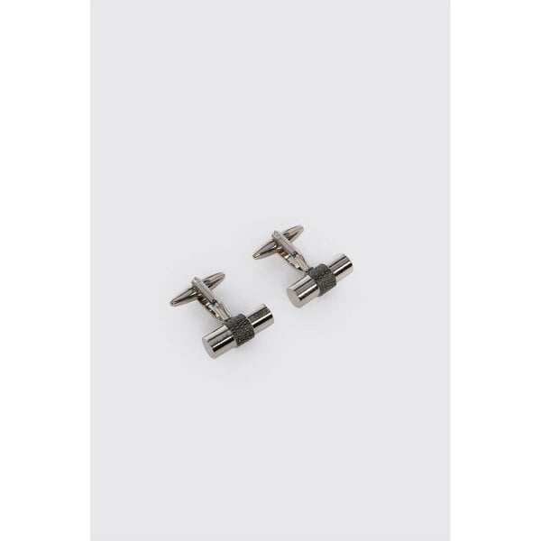 Limehaus Two-Tone Barrel Cufflinks