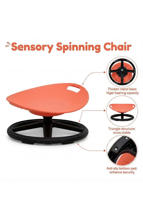 Living and Home Sensory Balance Training Spinning Chair for Kids
