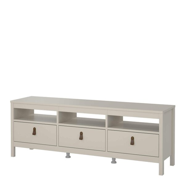 Wyld Haus Wildberry TV Unit 3 Drawers in Cashmere