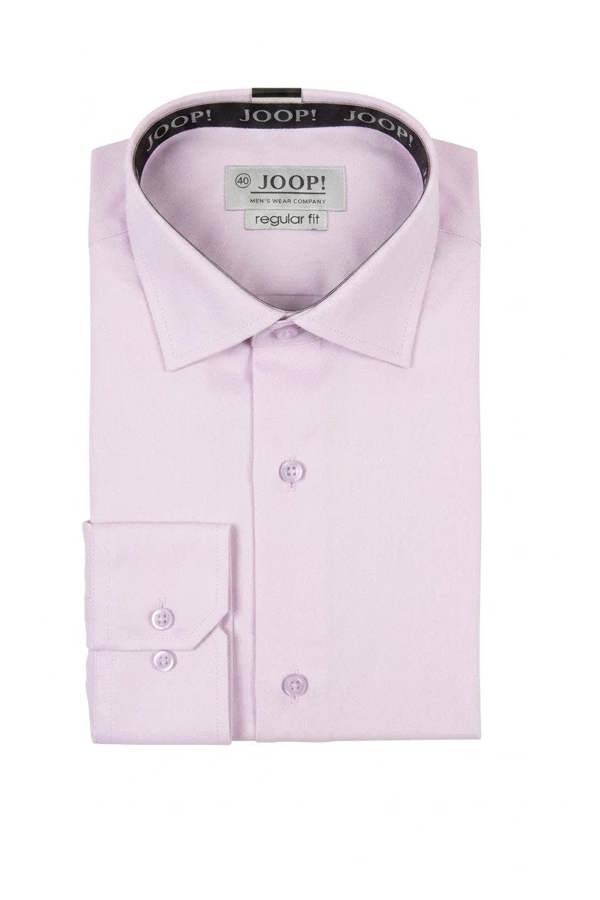 Men's Long Sleeve Button-Down Dress Shirt - Pink - TruClothing.com - 9