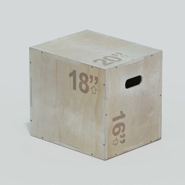 Where's That From Small Plyometric Wooden Jump Box