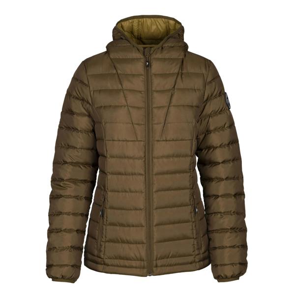 Trespass Womens/Ladies Bartush Down Jacket - Dark Olive