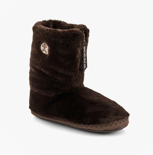 Bedroom Athletics MARILYN Womens Slipper Boots Dark Chocolate