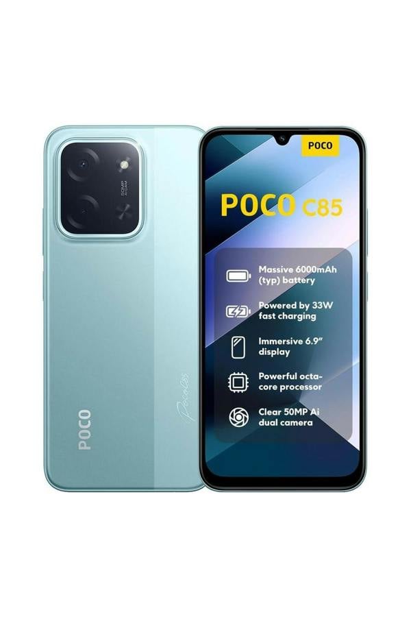 Xiaomi POCO C85 6+128GB Green 6.9" 120Hz Dual SIM Smartphone