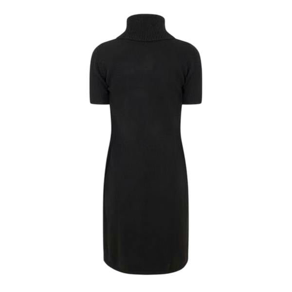 Diesel Womens/Ladies Argaret Turtle Neck Bodycon Mini Dress - Black - 