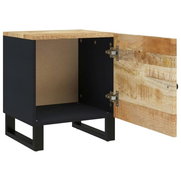 Berkfield Bedside Cabinets 2 pcs 40x33x46 cm Solid Wood Mango