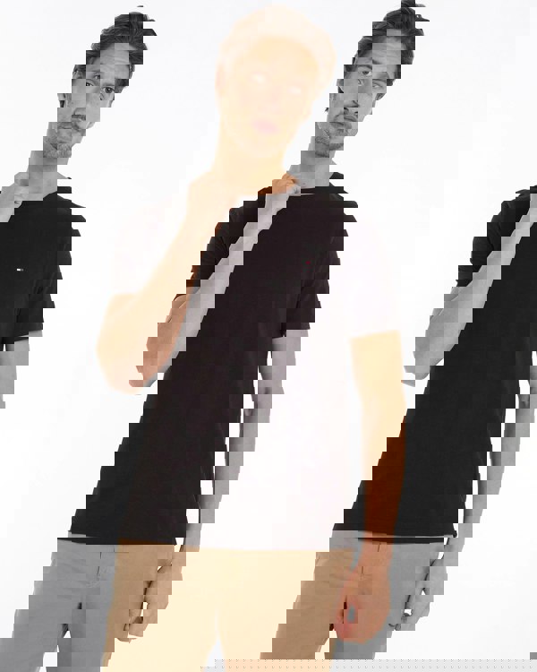 Tommy Hilfiger Essential Solid Mens T-Shirt - Black