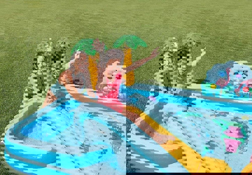 Intex Jungle Adventures Water Play Center – Fun-Filled Playtime for Kids