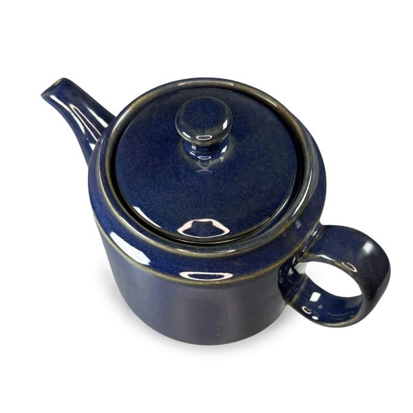 Navy Blue Teapot with Infuser