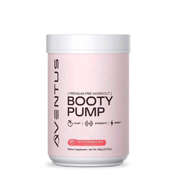 Aventus Supplements Booty Pump - Premium Pre-Workout, Watermelon - 390g