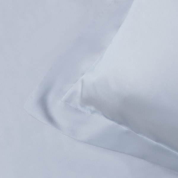 Ethical Bedding Eucalyptus Silk Pillowcase Pair - Sky Blue